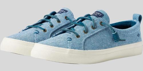 Sperry Women’s Twill Sneakers Only $18.60 Shipped on Zappos.online (Regularly $60)