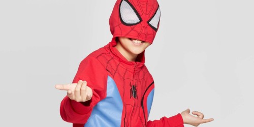 Kids Costume Hoodies From $13.99 on Target.online | Including Pikachu, Sonic, Spiderman & More