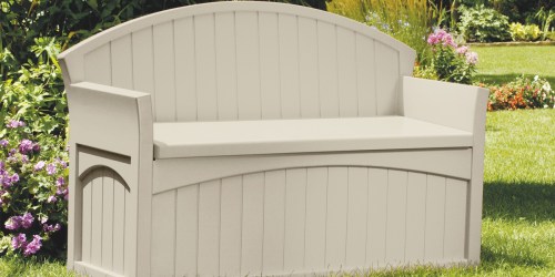 Suncast Outdoor Storage Bench Only $57 Shipped on Walmart.online (Regularly $139) – Will Sell Out!