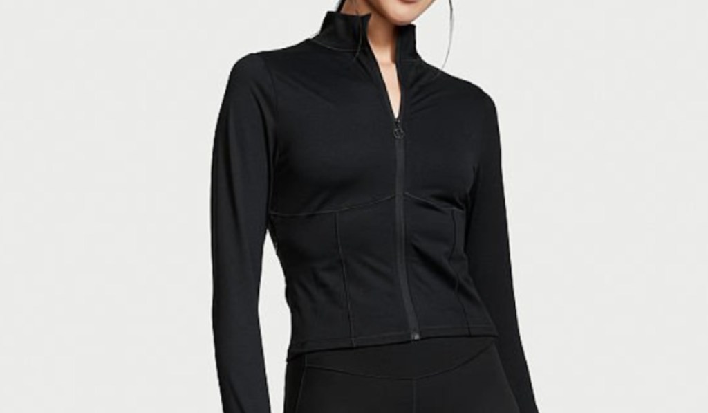 Sweat On Point Full-Zip Jacket