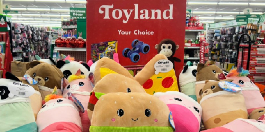 Squishmallow-Style Plush Toys at Dollar Tree—Only $5!