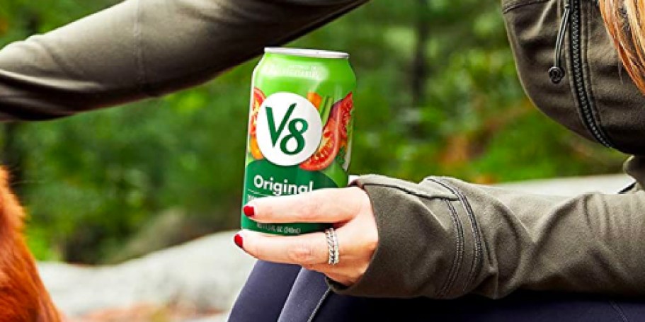 V8 Original 100% Vegetable Juice 48-Count Just $12.81 Shipped on Amazon (Reg. 30)