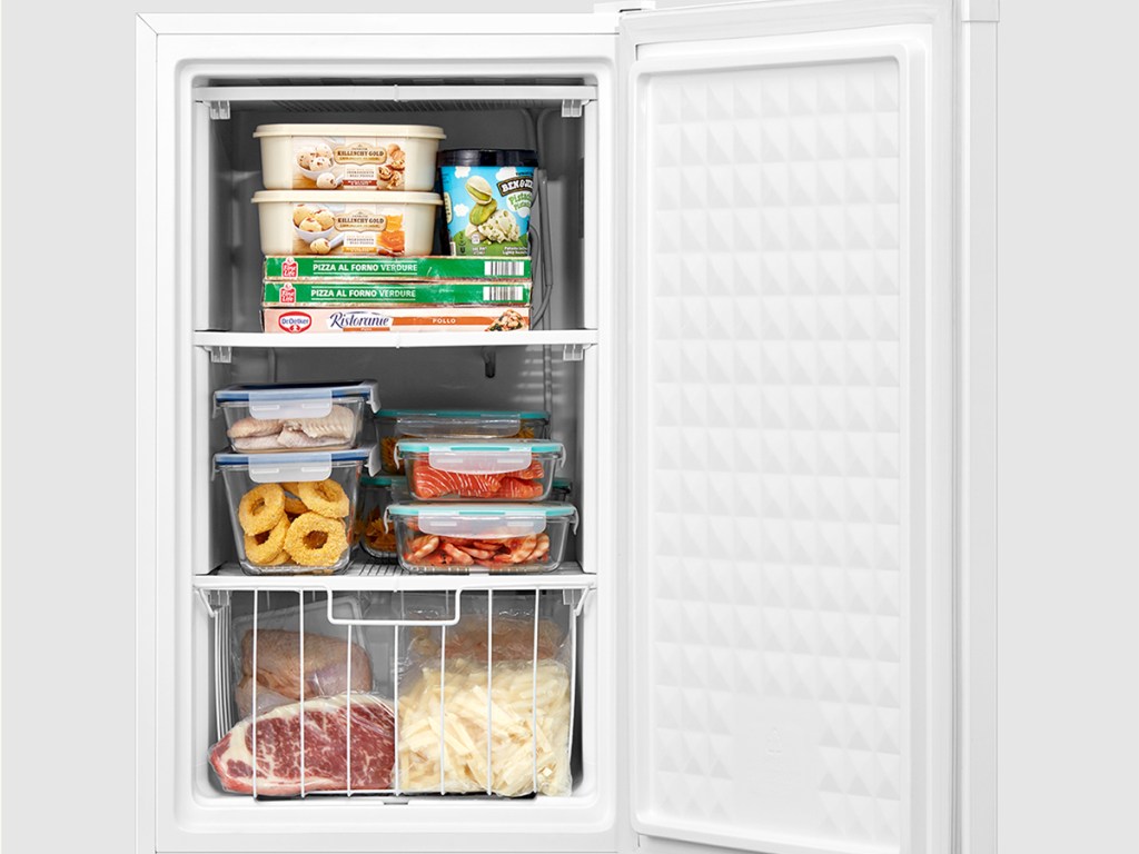 arctic upright freezer