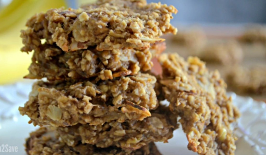 banana oatmeal cookies