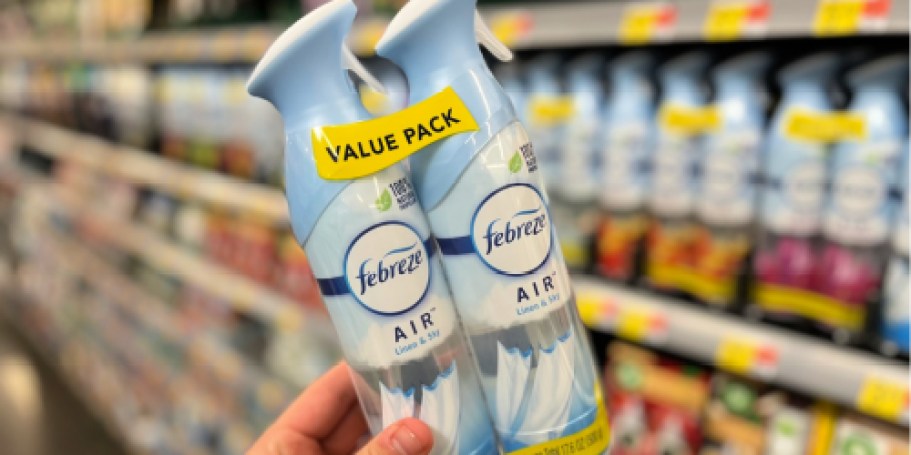 Febreze Air Freshener Spray 2-Pack Just $3.72 Shipped on Amazon (Reg. $6)