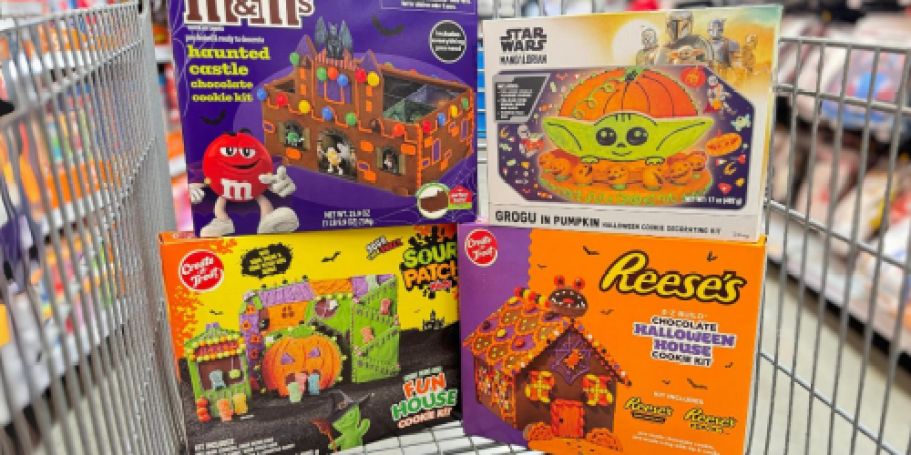 Halloween Cookie House Kits from $11.37 on Walmart.online | Sour Patch Kids, M&M’s, Reese’s & More 