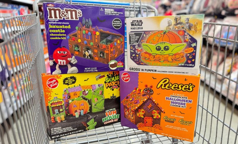 Halloween Cookie House Kits from $11.37 on Walmart.online | Sour Patch Kids, M&M’s, Reese’s & More