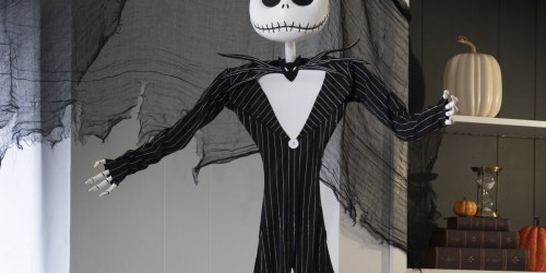 This Disney Nightmare Before Christmas 6′ Jack Skellington Decoration Is Posable & ONLY $19 on Walmart.online