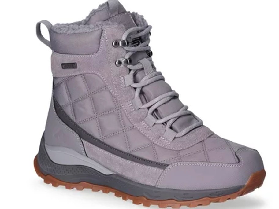 gray ozark trial winter boot