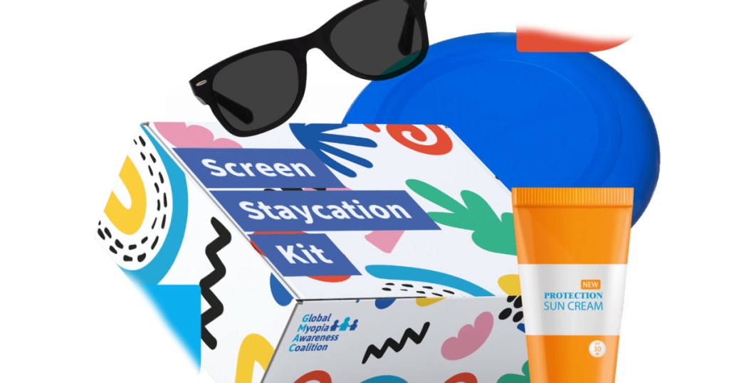 kids sunglasses and sunscreen