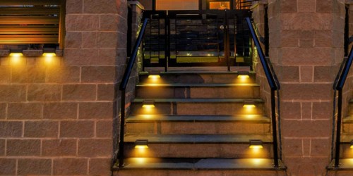 Waterproof Solar Powered LED Deck Lights 16-Pack Just $19.99 Shipped on Woot.online