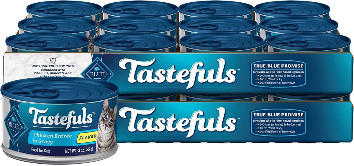 blue buffalo tastefuls wet cat food 24 pack