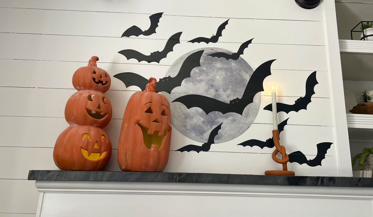 halloween tempaper wall decal