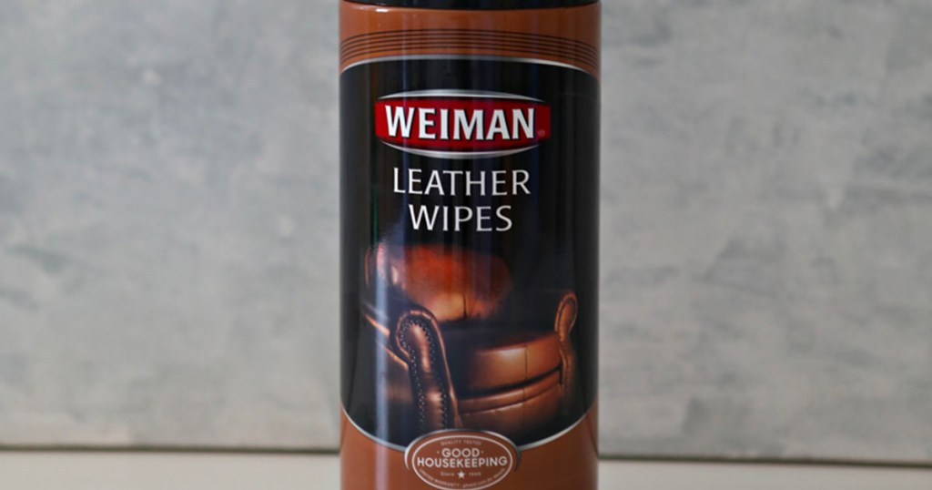 weiman leather wipes