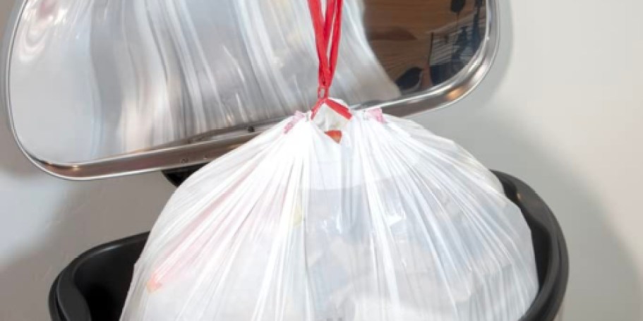 Amazon Basics 13-Gallon Trash Bags 80-Count Only $10 Shipped