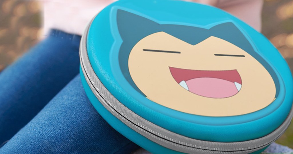 nintendo switch snorlax pokemon case