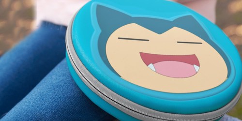 Nintendo Switch Pokemon Snorlax Gaming Case Just $19 on Amazon (Regularly $28) | onlinepatible w/ Switch or Switch Lite!