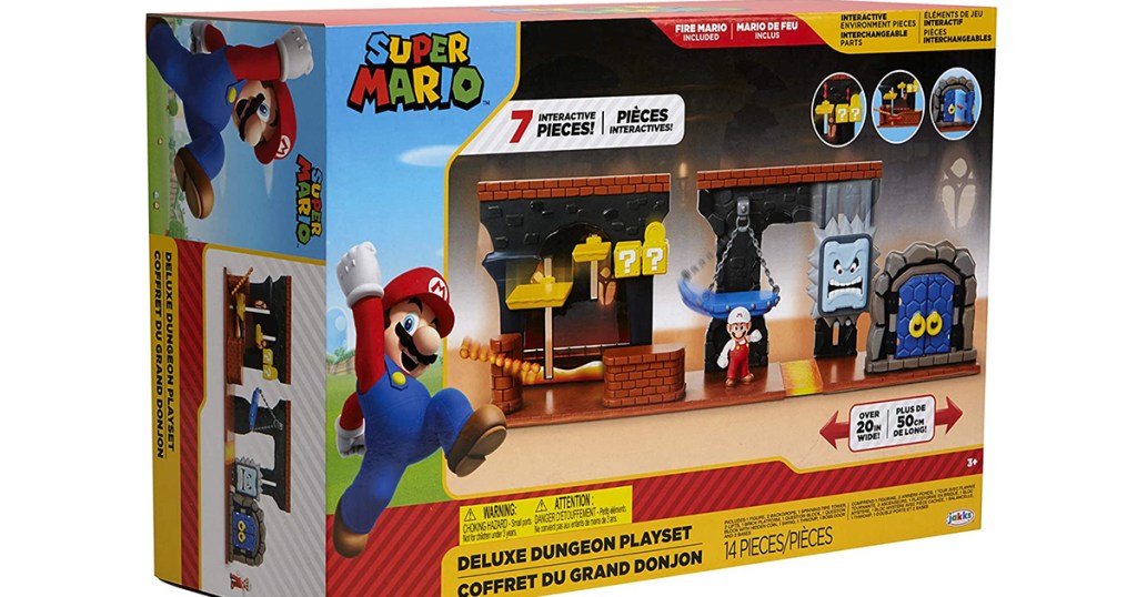 super mario playset