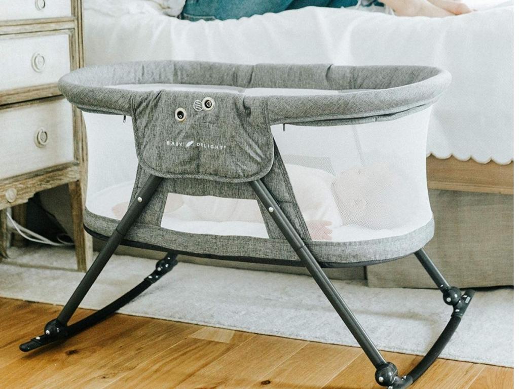 Baby Delight Slumber Deluxe Portable Rocking Bassinet