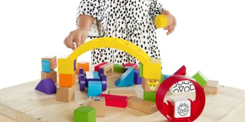 Baby Einstein Wooden Building Block 40-Piece Set Just $12.98 on Walmart.online (Regularly $40)