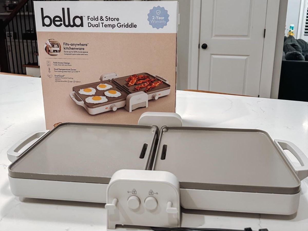 Bella Nonstick Foldable Griddle Just $39.99 on JCPenney.online (Great for Small Spaces!)