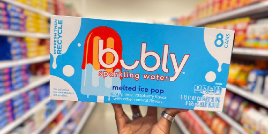 NEW Bubly Melted Ice Pop Flavor Available NOW at Target (+ On Sale 3/$11)