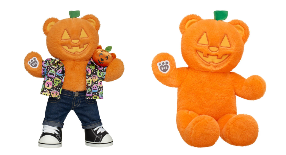 Two Build A Bear Halloween Glow Teddy Bears