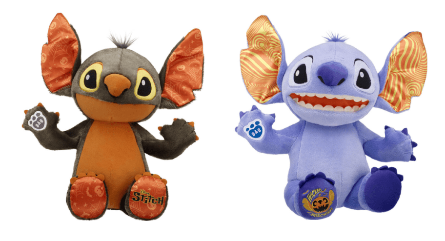 Build A Bear Halloween Disney Stitch Plushies