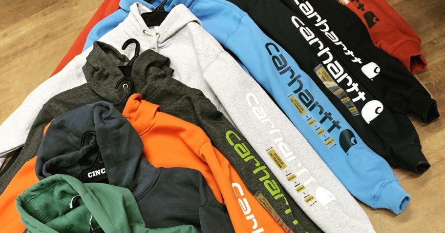 Carhartt Water-Repellant Hoodies Only $38.99 Shipped (Regularly $65)