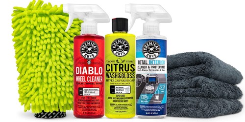 Chemical Guys Car Wash 7-Piece Starter Kit Just $27.99 on Amazon (Regularly $40)