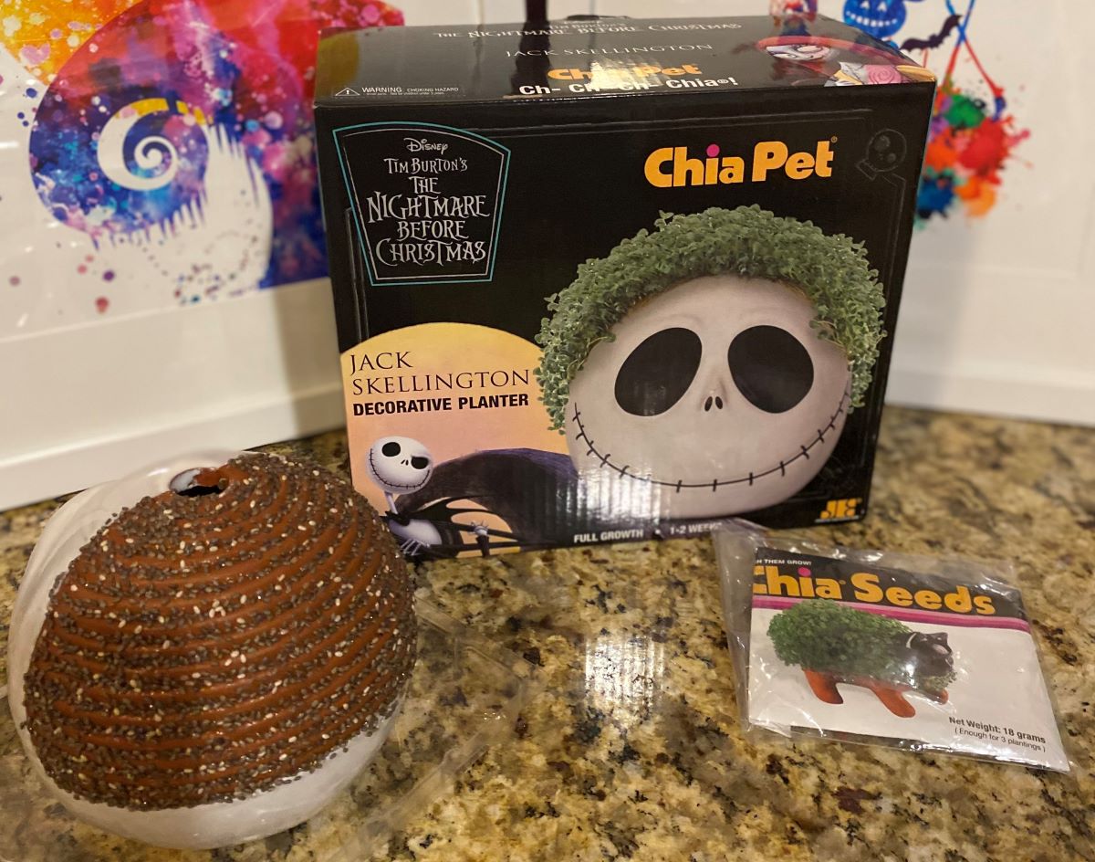 Chia Pet Jack Skellington