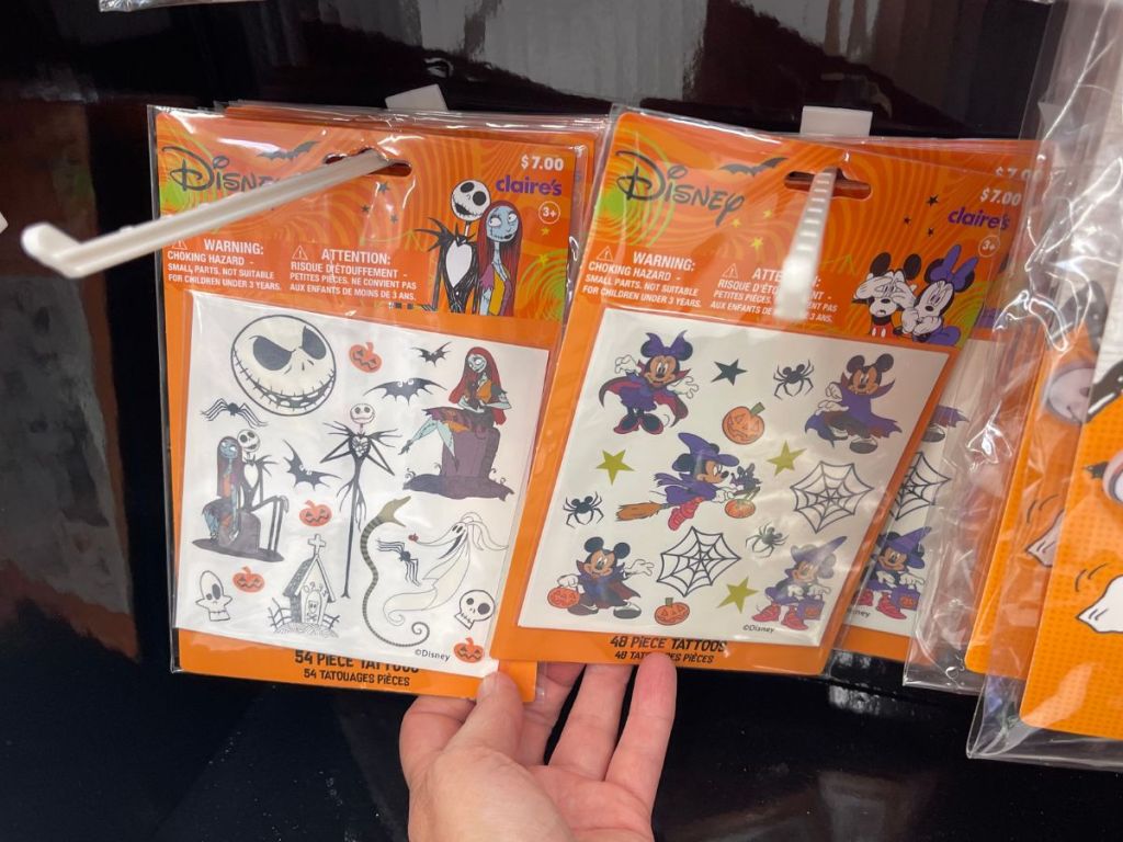 Claire's Disney Temporary Tattoos