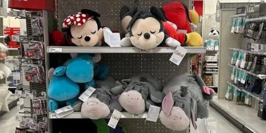 Cuddleeze toys at Target on a shelf