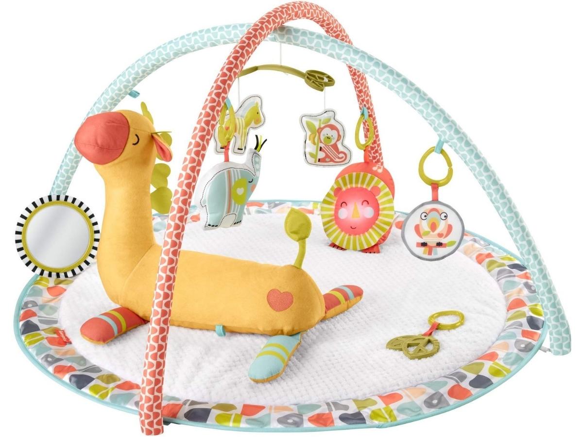 Fisher-Price Go Wild Giraffe Infant Activity Gym