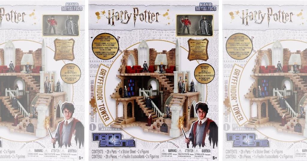 Nano Metalfigs Harry Potter Gryffindor Tower Set