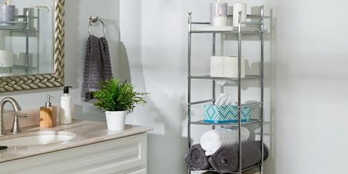 Honey-Can-Do Bathroom Slim Storage Shelf Only $14.48 on Walmart.online (Regularly $31)