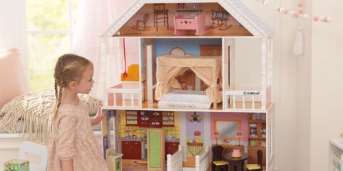 50% Off KidKraft Wooden Dollhouses on Walmart.online | Prices from $39.97 Shipped