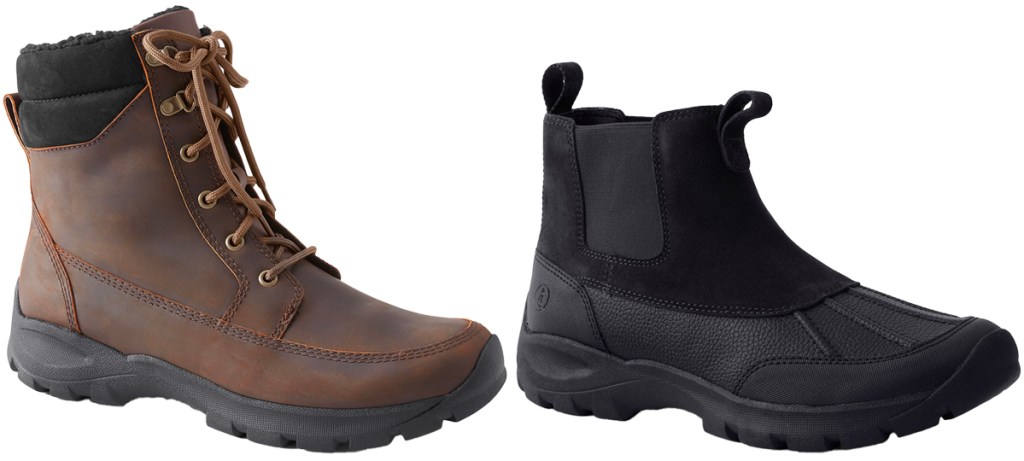 Lands’ End Mens Snow Boots