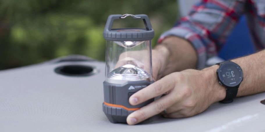 Ozark Trail LED Lantern Just $4.96 on Walmart.online (Reg. $15)