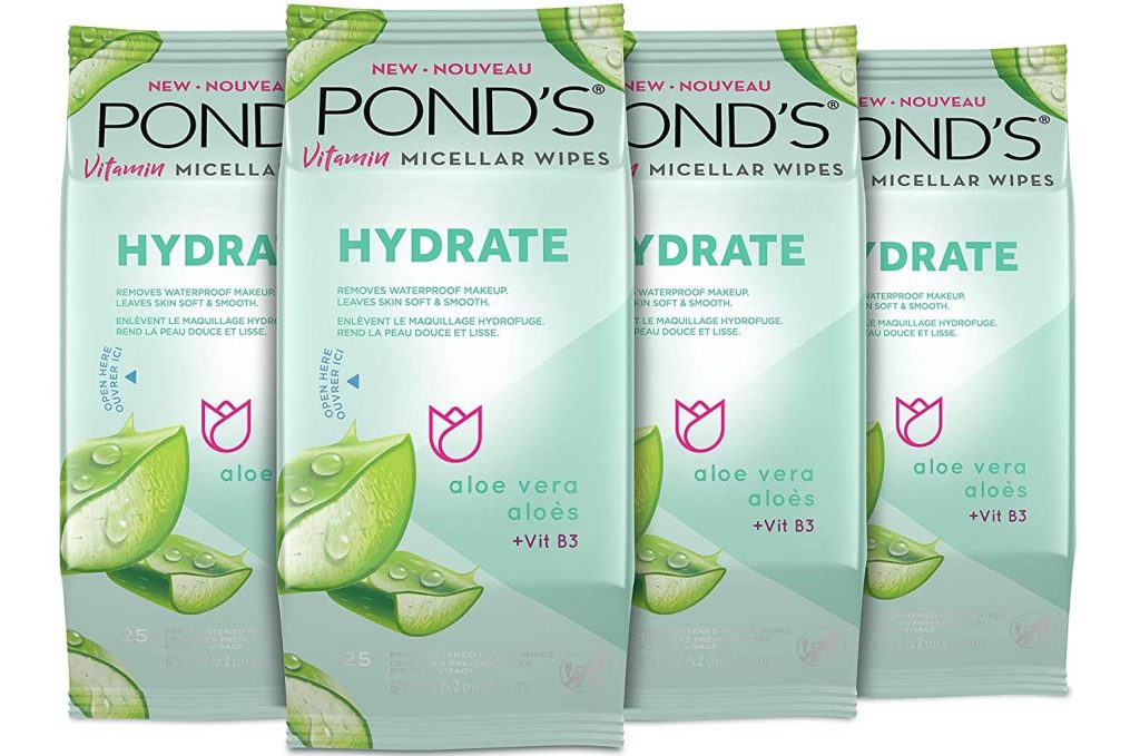 Ponds Micellar Wipes 4-pack