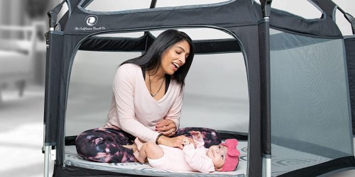 POP ‘N GO Indoor/Outdoor Playpen Just $169.99 Shipped on Amazon (Regularly $200) | Includes Canopy & Travel Bag