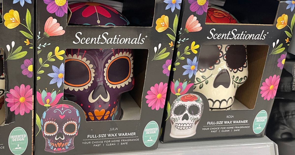 ScentSationals Full Size Wax Warmers on store shelf