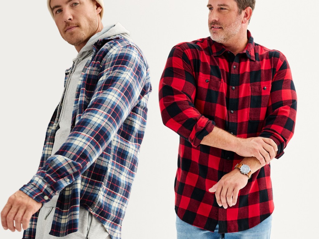 Sonoma mens flannel shirts