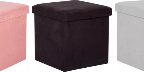 The Big One Collapsible Storage Ottomans from $10 Each on Kohls.online (Regularly $50)