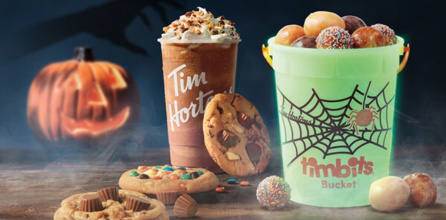 Tim Horton Halloween Timbits Trick or Treat Buckets