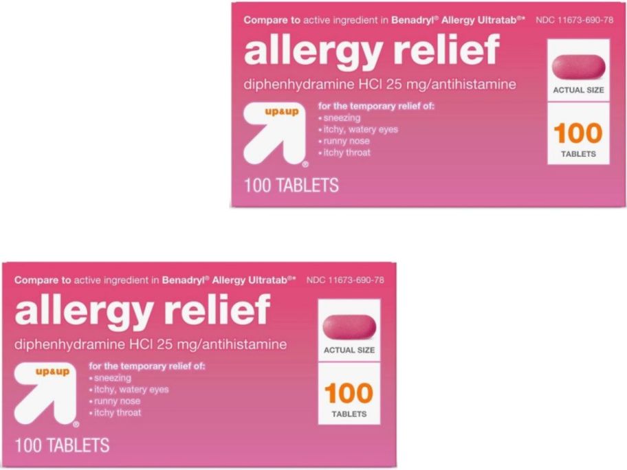 UP &amp; Up Allergy Medicine