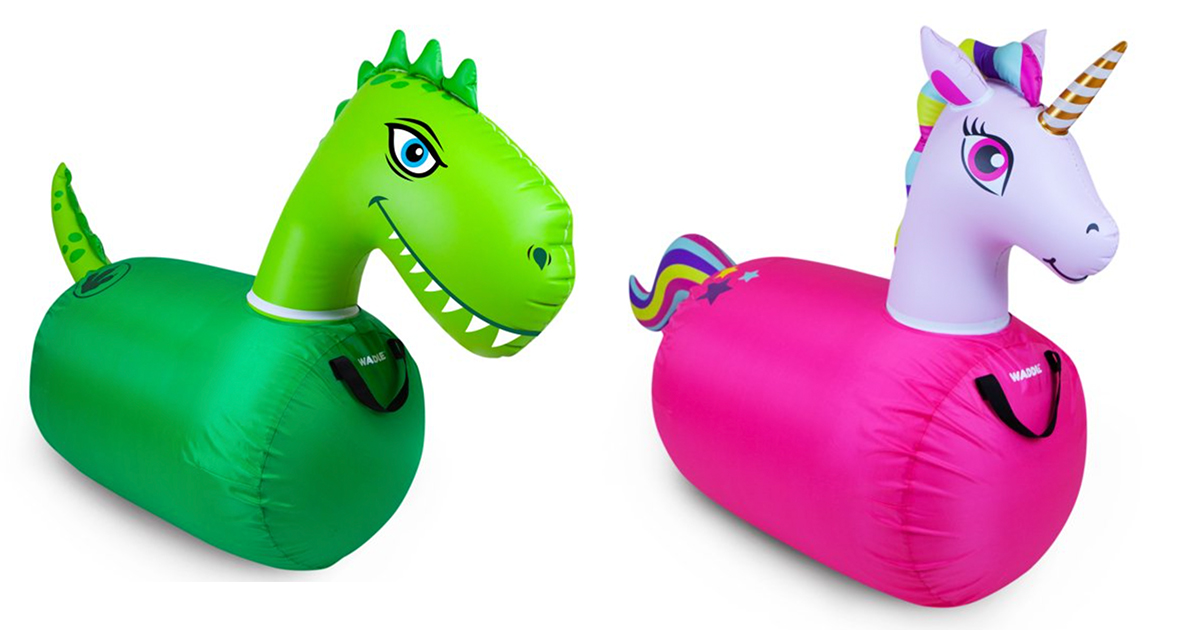 Waddle dino and unicorn bouncer