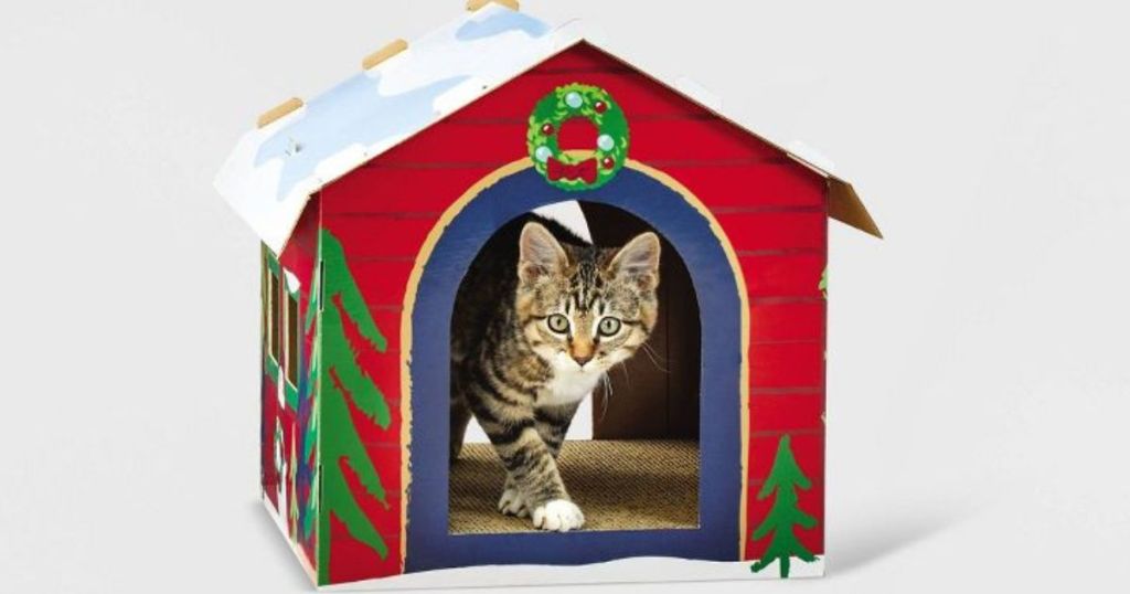 Wondershop Cat Scratcher Houses