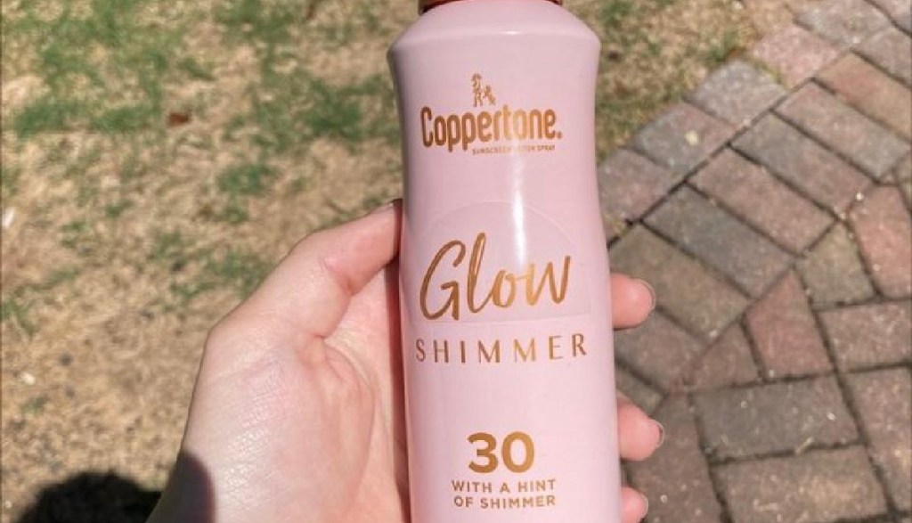 coppertone shimmer