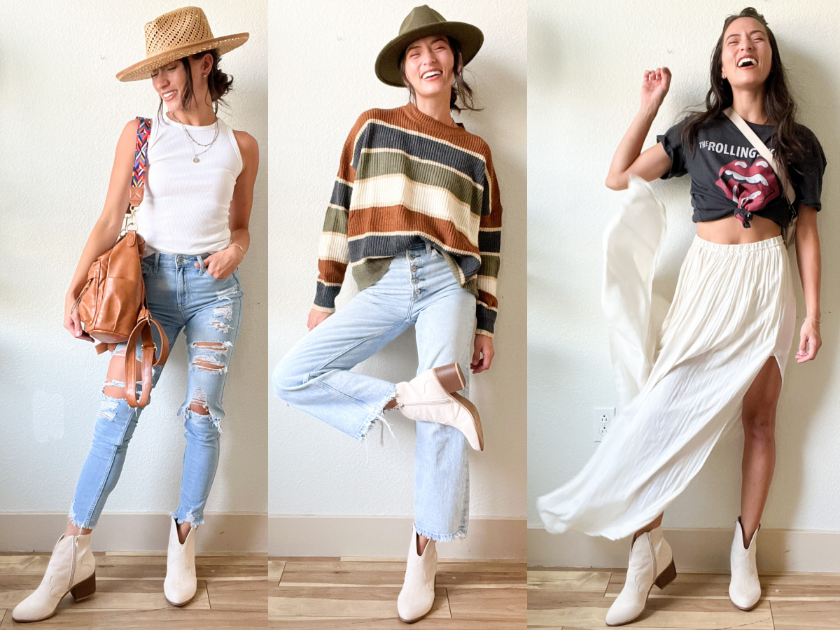 western boots 3 ways